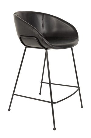 Zuiver Feston Counter Barstool - Black