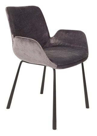 Zuiver Brit Armchair - Dark Grey