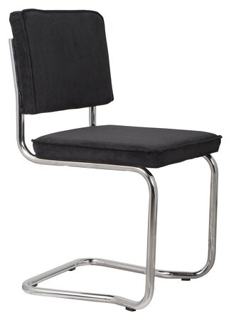 Zuiver Ridge Kink Rib Chair - Black