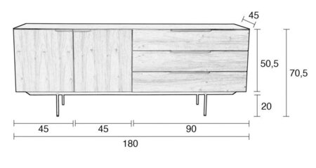 Zuiver Travis Sideboard
