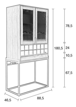 Zuiver Travis Cabinet