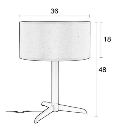 Zuiver Shelby Table Lamp