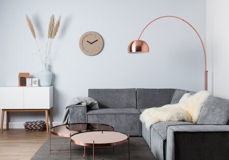 Zuiver Metal Bow Floor Lamp