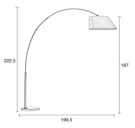 Zuiver Arc Floor Lamp
