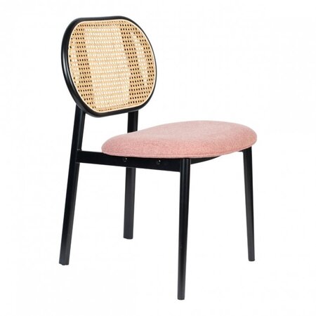 Zuiver Spike Chair - Natural/Pink