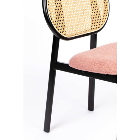 Zuiver Spike Chair - Natural/Pink