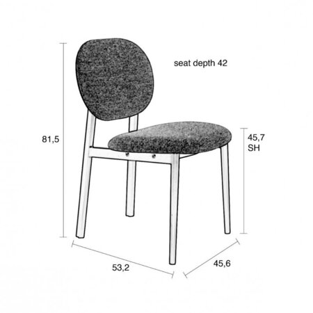 Zuiver Spike Chair