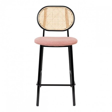 Zuiver Spike Counter Stool 64.5 cm - Natural/Pink