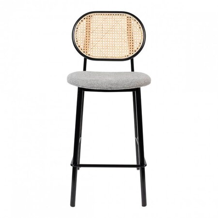 Zuiver Spike Counter Stool 64.5 cm - Natural/Grey