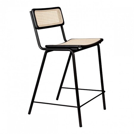 Zuiver Jort Counter Stool Black/Natural