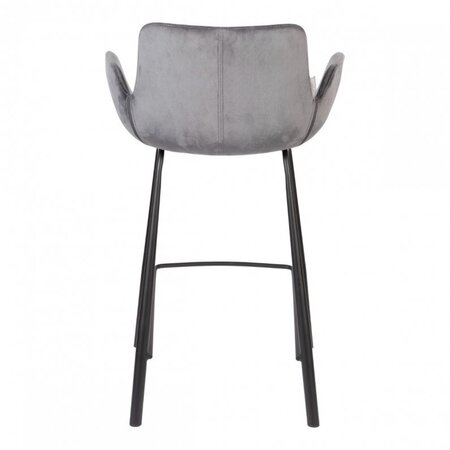 Zuiver Brit Counter Stool - Dark Grey