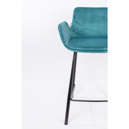 Zuiver Brit Counter Stool - Petrol