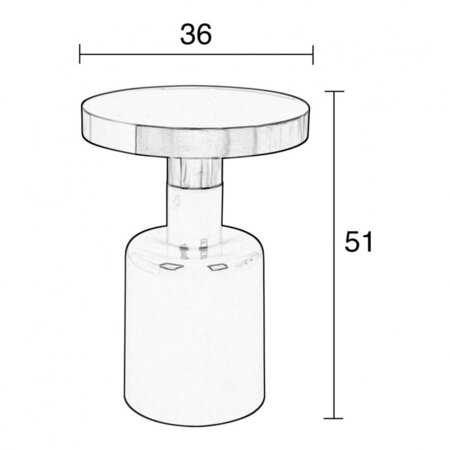 Zuiver Glam Side Table