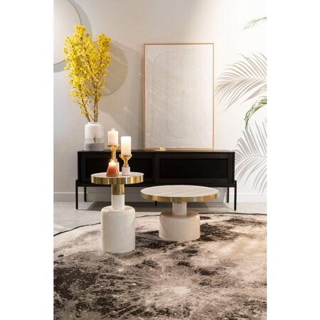 Zuiver Glam Side Table - White