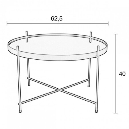 Zuiver Cupid Side Table L