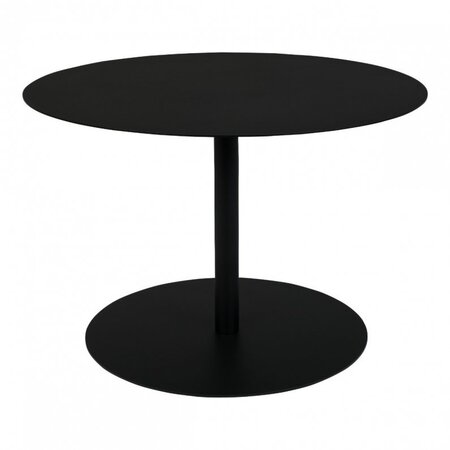 Zuiver Snow Side Table Round M Black