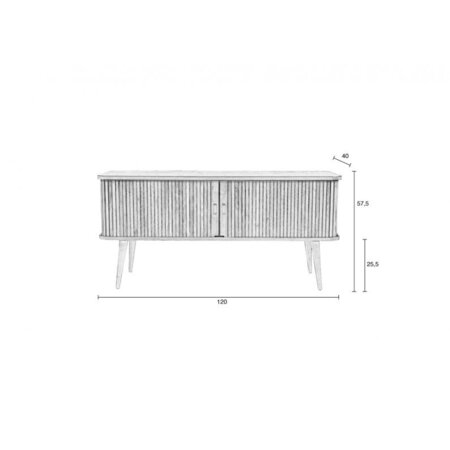 Zuiver Barbier Sideboard Black