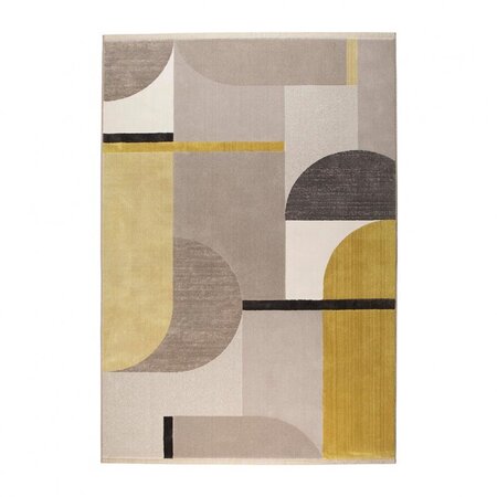 Zuiver Hilton Carpet - Grey/Yellow