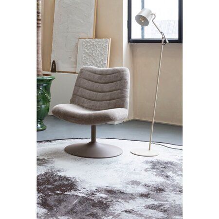 Zuiver Moon Outdoor Carpet Round - Stone Grey