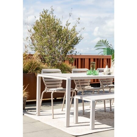 Zuiver Vondel Garden Bench - White