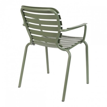 Zuiver Vondel Garden Armchair - Green