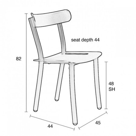 Zuiver Friday Garden Chair