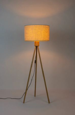Zuiver Fan Floor Lamp Bamboo