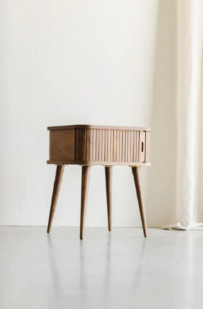 Zuiver Barbier Side Table - Walnut