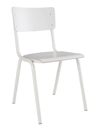Zuiver Back To School HPL Chair - White