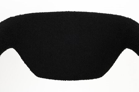 Zuiver Armchair Flexback Boucle Black - Stuhl mit Armlehne
