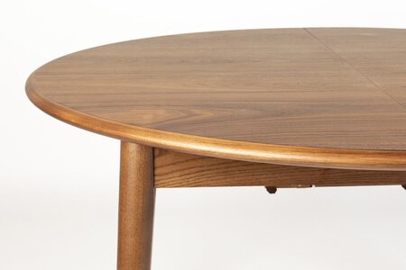 Zuiver Table Twist Round - Esstisch rund - Walnut