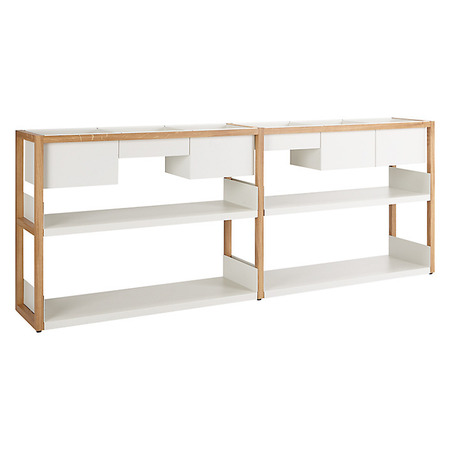 Case Lap Low 2m Shelving Unit (Plus V2 Extension Kit)