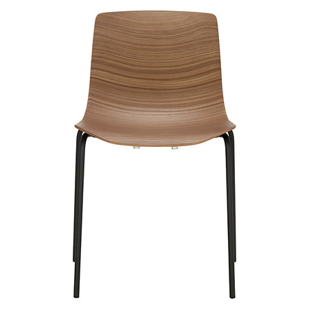 Case Shin Azumi for Loku Chair Tubular Base - Walnut and Black
