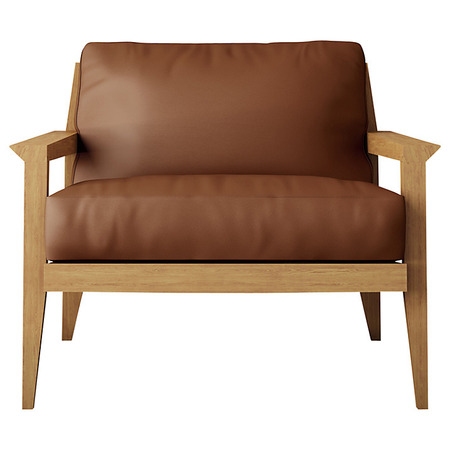 Case Stanley Leather Armchair - Brown