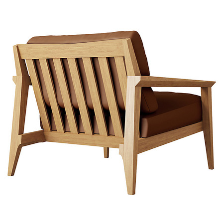 Case Stanley Leather Armchair - Brown
