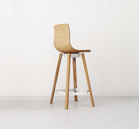 Case Loku Stool - Oak