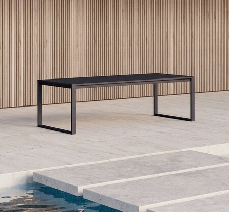 Case Furniture Eos - Tisch 250 x 100 cm - Black