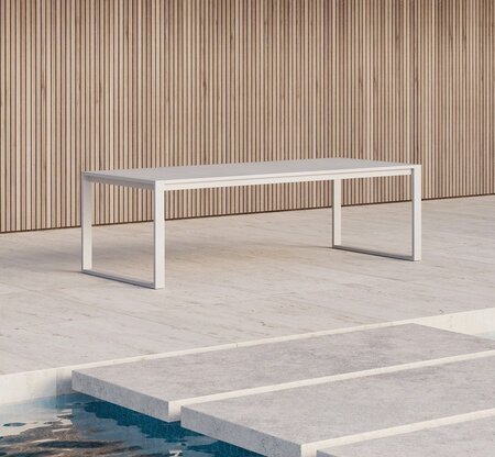 Case Furniture Eos - Tisch 250 x 100 cm - White