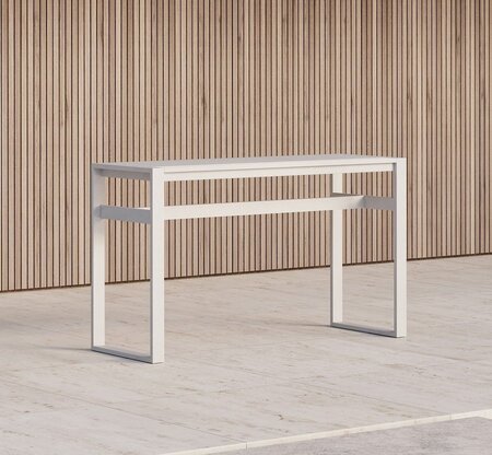 Case Eos Rectangular Bar Table - White