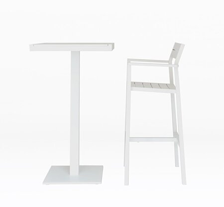 Case Eos Bar Table - White