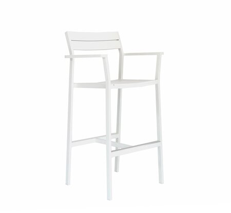 Case Eos Bar Stool - White