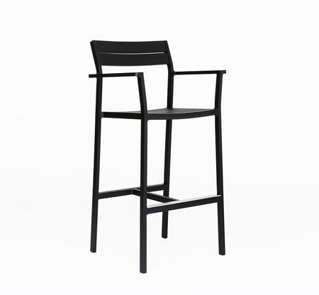 Case Eos Bar Stool - Black