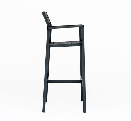 Case Eos Bar Stool - Black