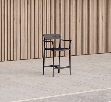 Case Eos Counter Stool - Black