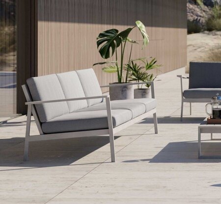Case Eos 3-Seater Sofa - White