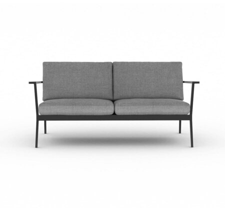 Case Eos 2-Seater Sofa - Black