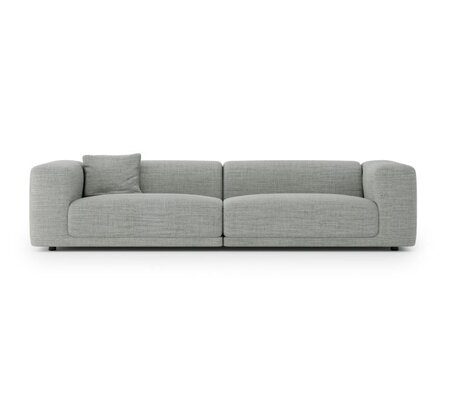 Case Kelston 3-Seater Sofa - Fabric: Tundra- Fog