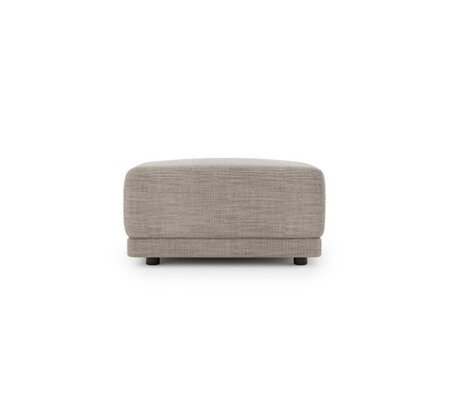 Case Kelston Ottoman - Fabric: Tundra Buff