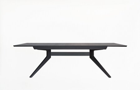 Case Cross - Esstisch - Black stain