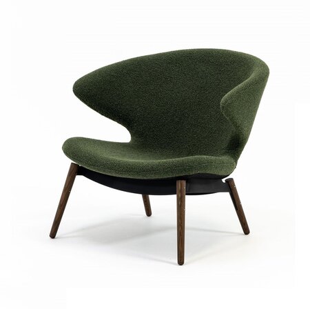 Case Ella - Lounge Sessel - moss-walnut